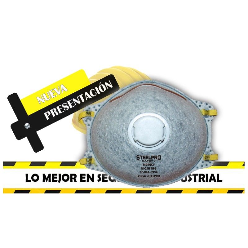 Respirador M920CV steelpro