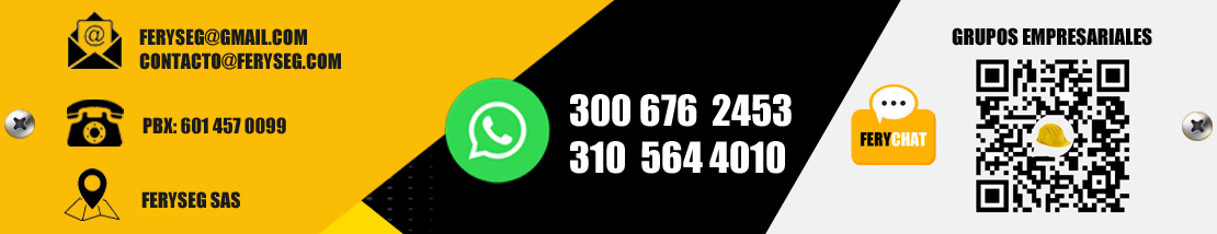 información de seguridad industrial en Bogotá Colombia